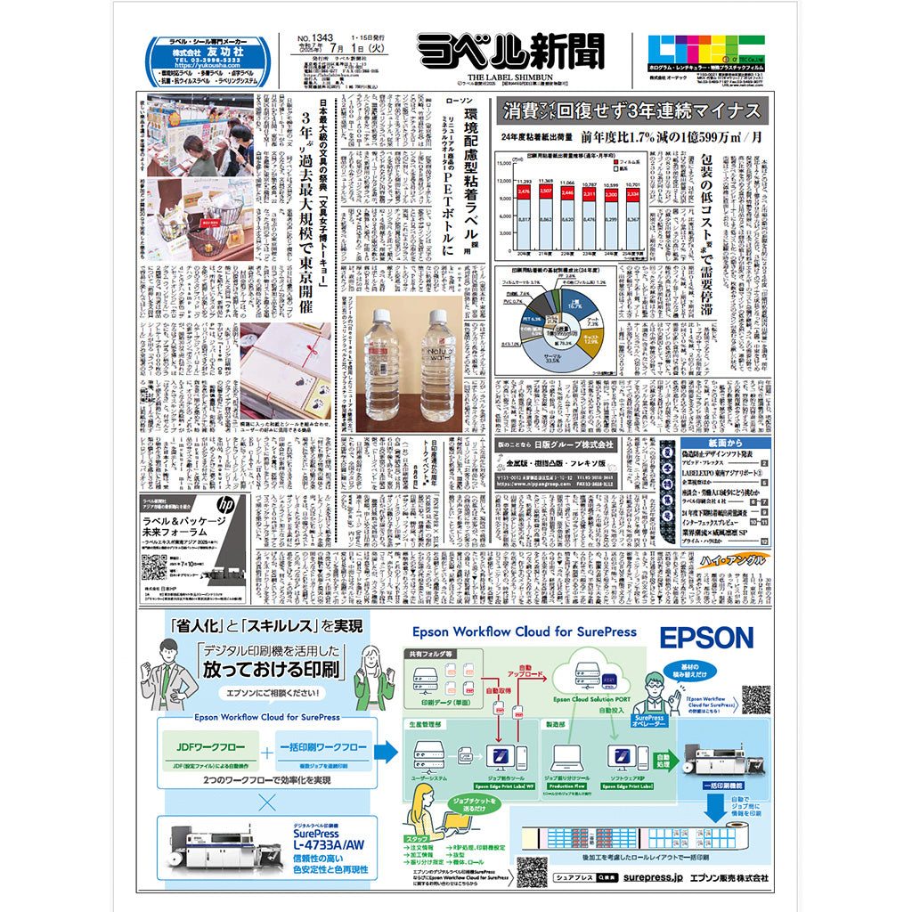 ラベル新聞2025年 年間バックナンバー集【PDF版】